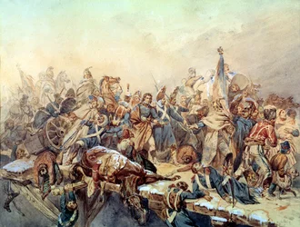 Dominique Larrey akivuka Bérézina, Novemba 1812 swed